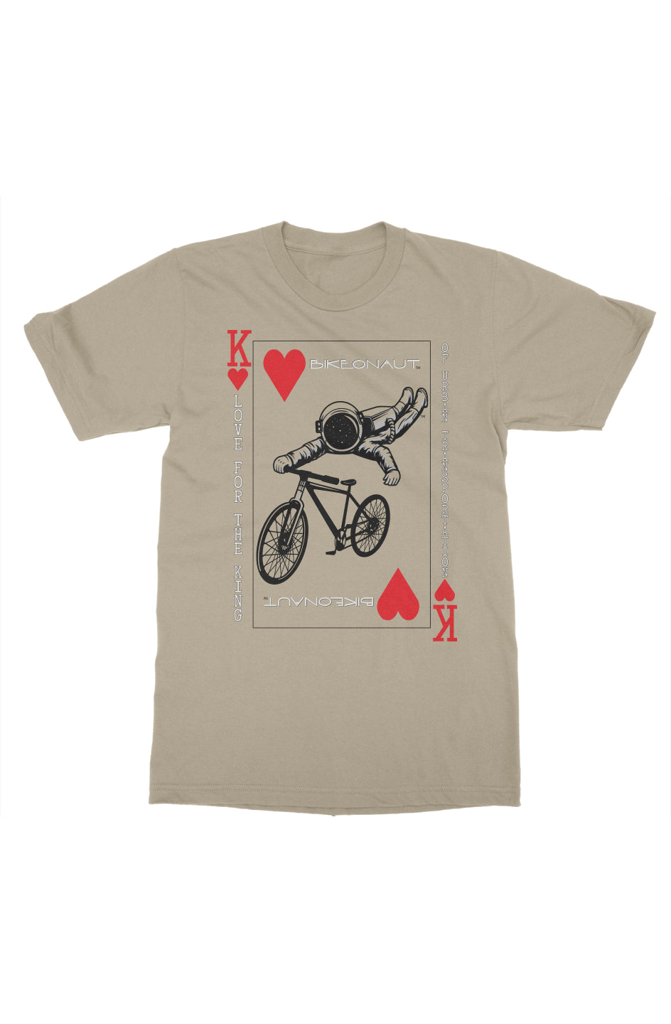 Bikeonaut King of Hearts Men's Tee